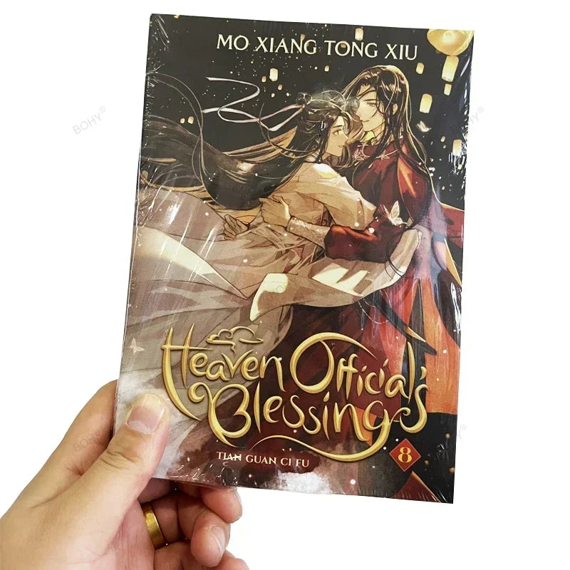 5-8 Tian Guan Ci Fu Novel Books English Version of Ancient Romance Novels Physical Books New Heaven Official's Blessing 1 Book Lootquake LLC
