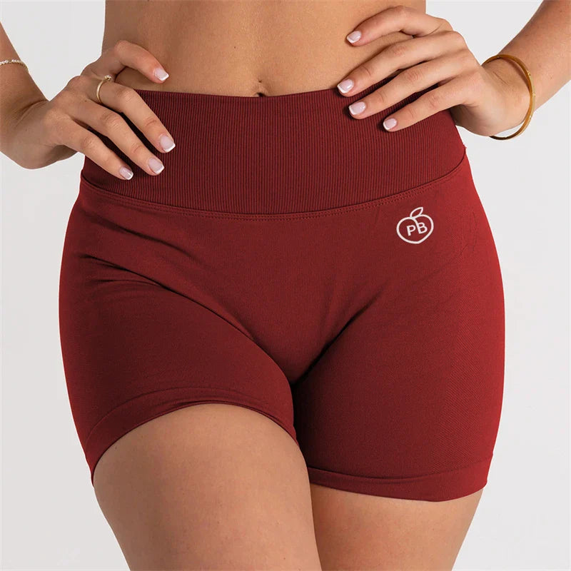 V-Back Scrunch Butt Shaping Shorts THRIXINE