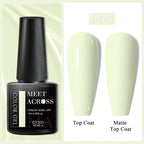7ml Milky Jelly White Gel Nail Polish Natural Luster Long Lasting Nail Art All for Home DIY Manicure Soak Off UV LED Gel Vernis Lootquake LLC