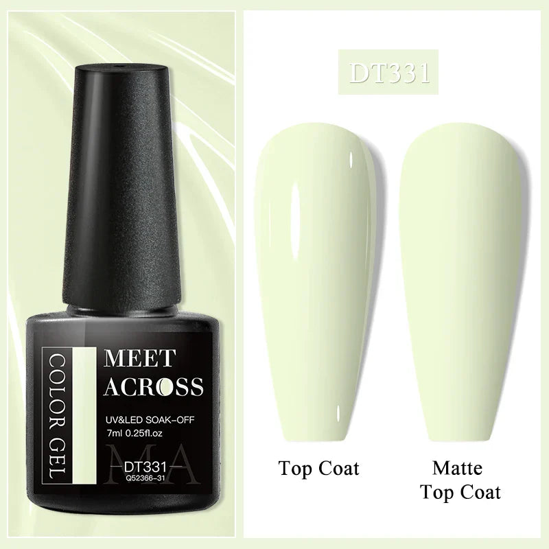 7ml Milky Jelly White Gel Nail Polish Natural Luster Long Lasting Nail Art All for Home DIY Manicure Soak Off UV LED Gel Vernis Lootquake LLC