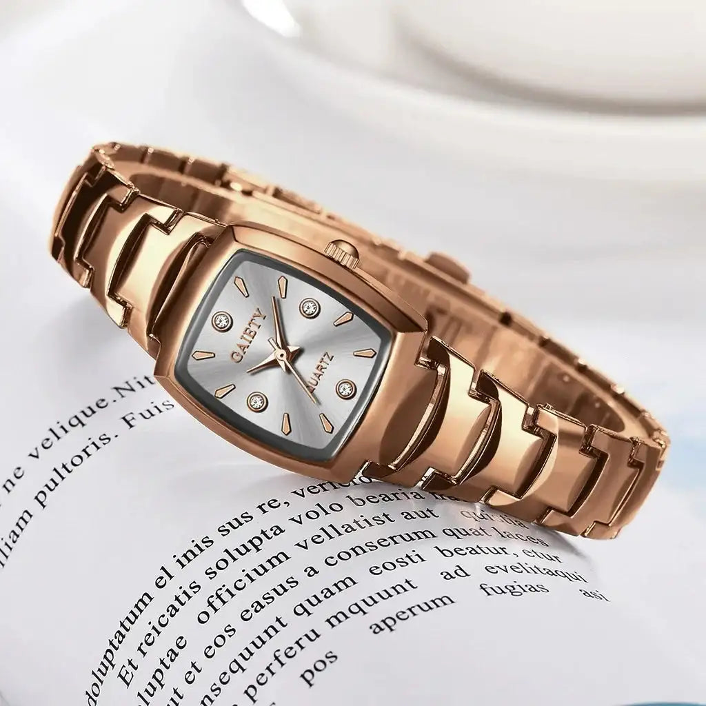 2024 Ladies Fashion Casual Quartz Watch Women Business Stainless Steel Strap Watch Women's Watch Clock Leisure Reloj Mujer