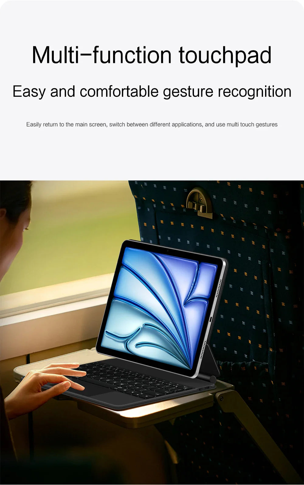 Magic Keyboard Case For iPad Pro 11 inch 12.9" M2 13 M4 Air 4th 5th ipad10 10th 10.9 Smart Cover Multi-touch Magnetic backlight Lootquake LLC