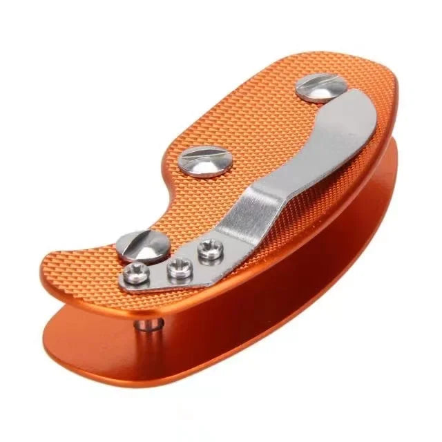 Smart key chain Mini Keychain Compact Key Decorative Holder Clip Home Storage Metal key Clip Aluminum Organizer Keychain Outdoor