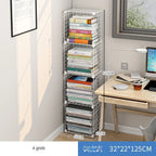 Furniture Bookstore Shelf Floating Bookshelf Bookcase For Books Home Storage Toy Desk Organization Room Shelves Mobile Library