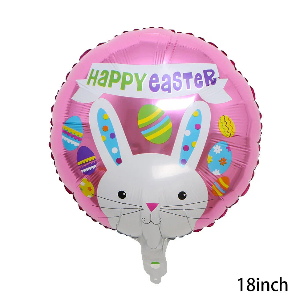 Easter Bunny Inflatables Balloon Decorations Standing Carrot Balloons Cute Carrot Rabbit Happy Easter Party Birthday Decorations Lootquake LLC