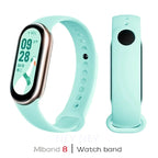 Sport Watchbands For Xiaomi Mi band 8-9 NFC Replacement miband9/8 silicone Bracelet waterproof Strap smart mi band 9 Accessories Lootquake LLC