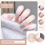 LIMEGIRL Solid Nail Art Gel Polish 15g 3 Colors Cream Soft Gel Polish for Nail Art Beginner DIY Design  Home/Salon Manicure Gift Lootquake LLC