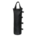 Durable Black Tent Sandbag with Handle Garden Gazebo Foot Leg Weights Sand Bag Sand Shelter Party Tent Set Camping Tools