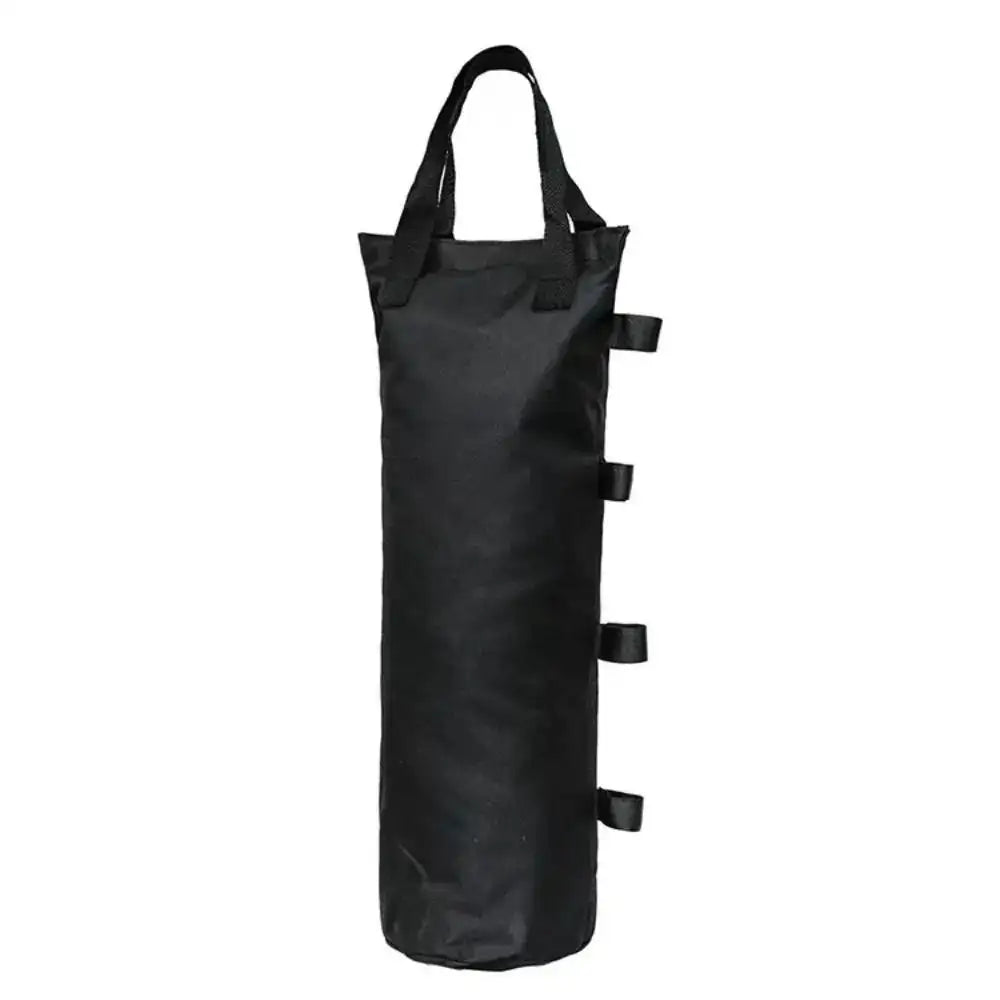 Durable Black Tent Sandbag with Handle Garden Gazebo Foot Leg Weights Sand Bag Sand Shelter Party Tent Set Camping Tools