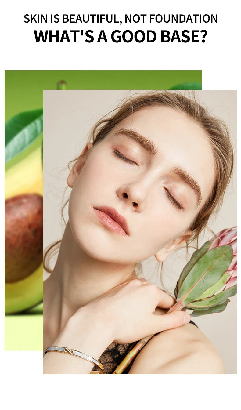 Lightweight Air Cushion Foundation CC Cream Natural Moisturizing Concealer Even Skin Tone Long Lasting Contour Makeup Cosmetics