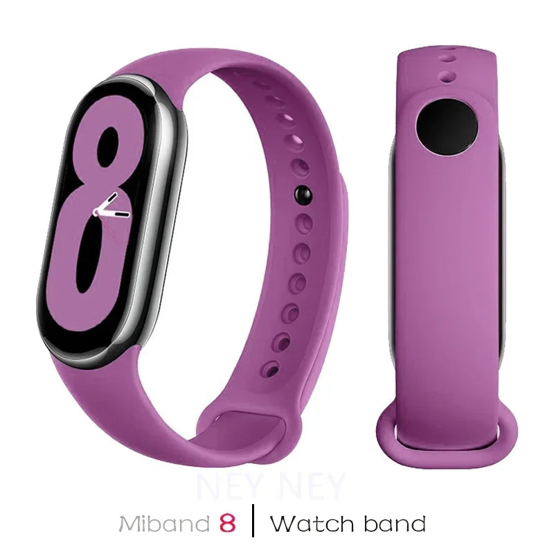 Sport Watchbands For Xiaomi Mi band 8-9 NFC Replacement miband9/8 silicone Bracelet waterproof Strap smart mi band 9 Accessories Lootquake LLC