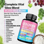 Collagen Supplement - Supports Skin Care, Nails, Hair, Antioxidants and The Immune System Lootquake LLC