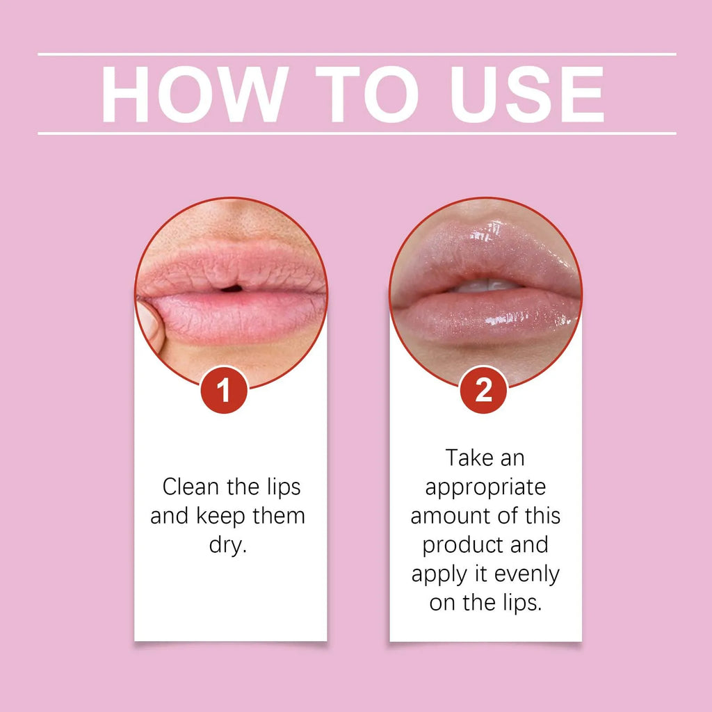Instant Lip Plumping Essential Oil Nourishing Antiwrinkle Moisturising Sexy Lip Care Ultimate Plumping Lip Gloss Serum Cosmetics Lootquake LLC