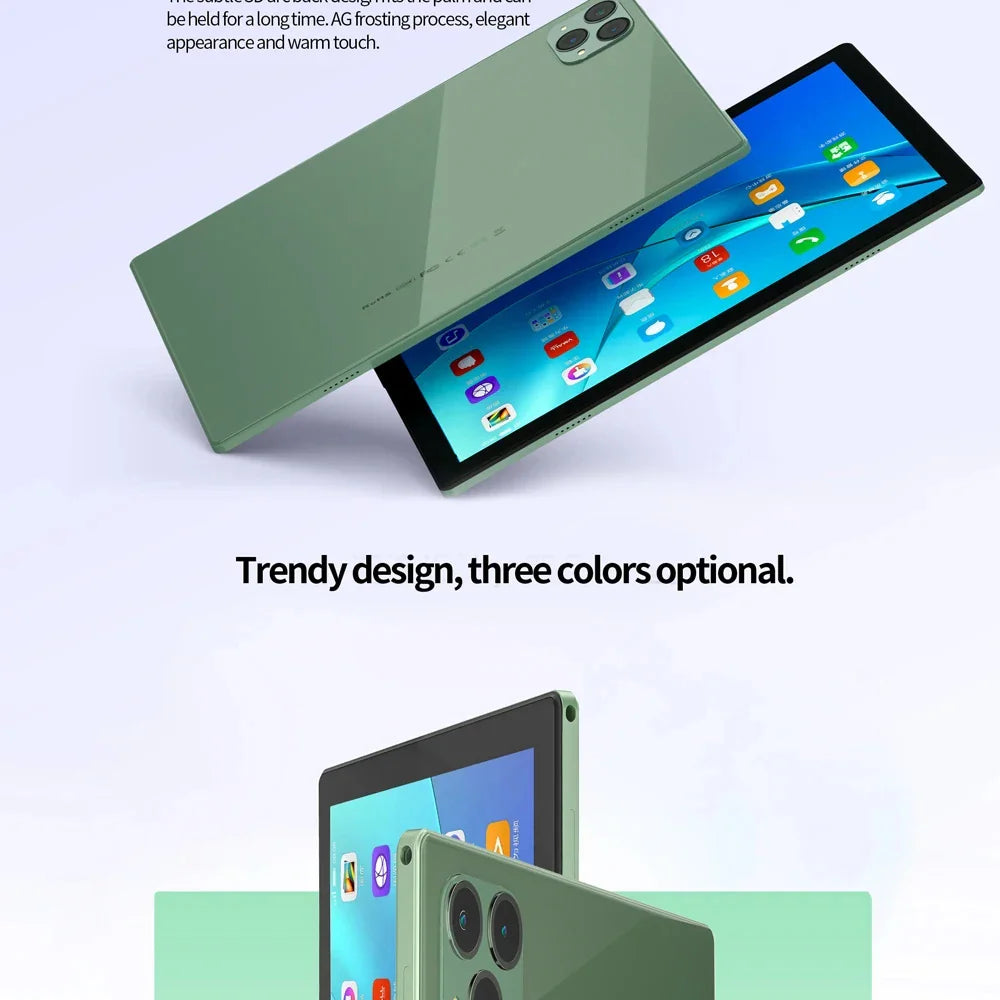 New 5G Pad Pro 10.1-Inch Android Tablet with 8GB RAM, 512GB ROM Octa core Support for calling,  Dual SIM card 8000mAh Battery Lootquake LLC