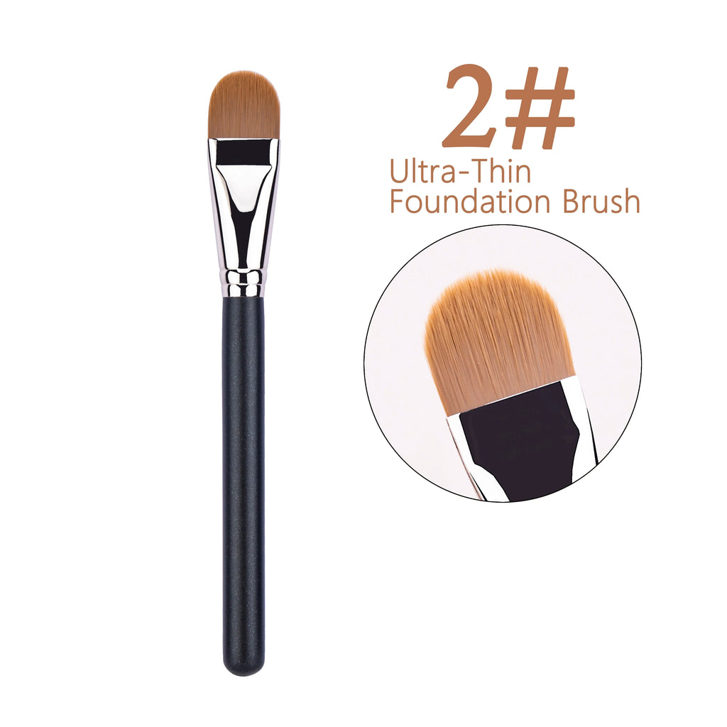 New Ultra-thin Foundation Brush Pointed Precise Foundation Concealer Blending Brush Facial Liquid Foundation Makeup Tool Lootquake LLC