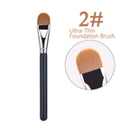 New Ultra-thin Foundation Brush Pointed Precise Foundation Concealer Blending Brush Facial Liquid Foundation Makeup Tool Lootquake LLC