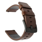 Motorola Moto Watch Bands - Quick Release Leather Smartwatch Straps