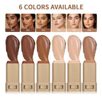 Foundation Stick Balm Skin Bronze Tint Eraser Foundation Stick Smooth Plumper Long-lasting Flawless Makeup Face Beauty Cosmetics Lootquake LLC