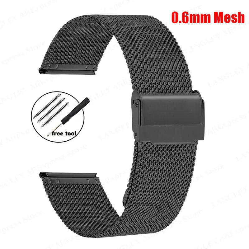 Suunto Milanese Mesh Band - Chic Metallic Design - SJB-DIAMOND ELITES
