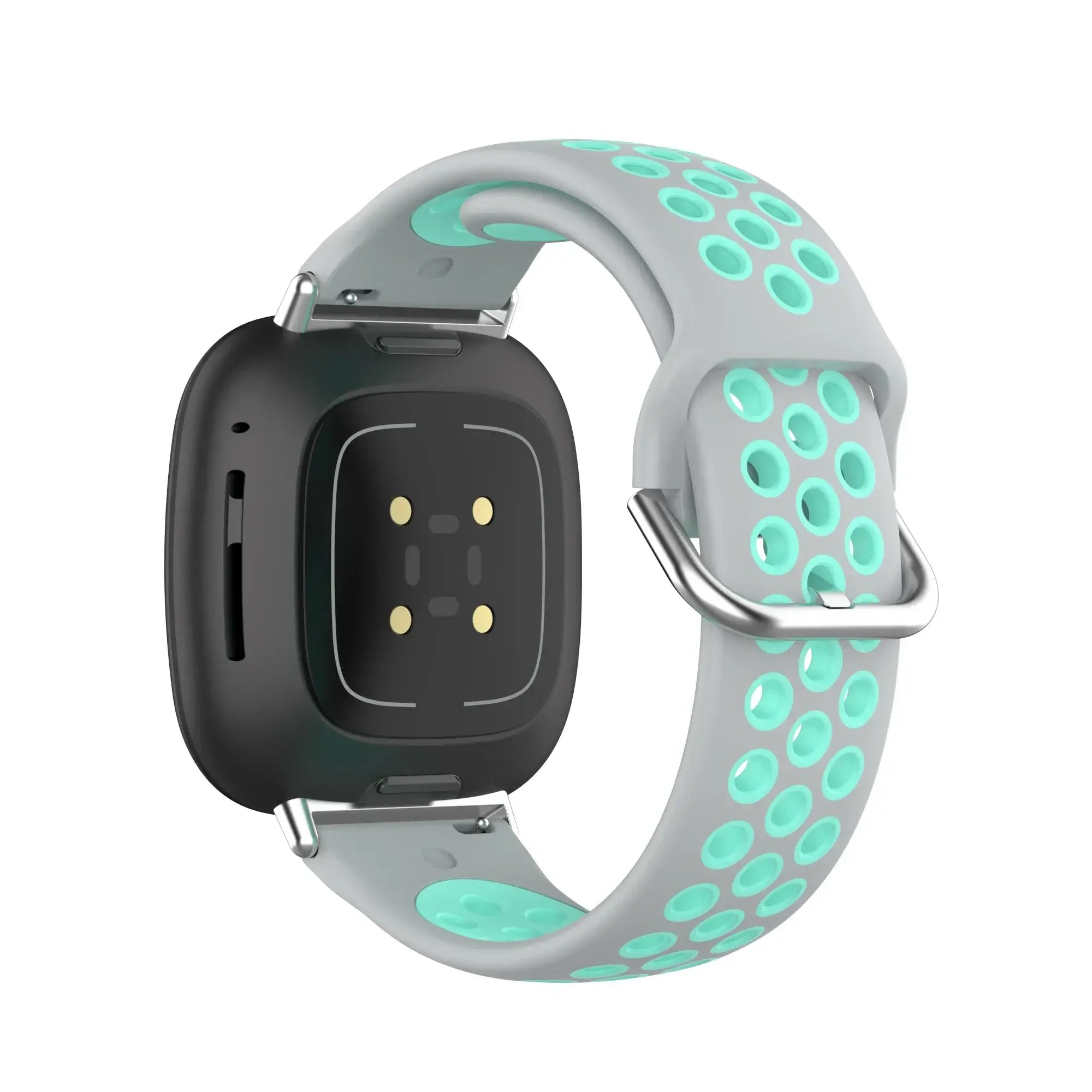 Fitbit Versa & Sense Silicone Band - Breathable Stylish Straps - SJB-DIAMOND ELITES