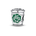 Coffee Cup Charms 925 Silver Beads For Woman Fit Original Bracelet Making Fashion Jewelry Lootquake LLC