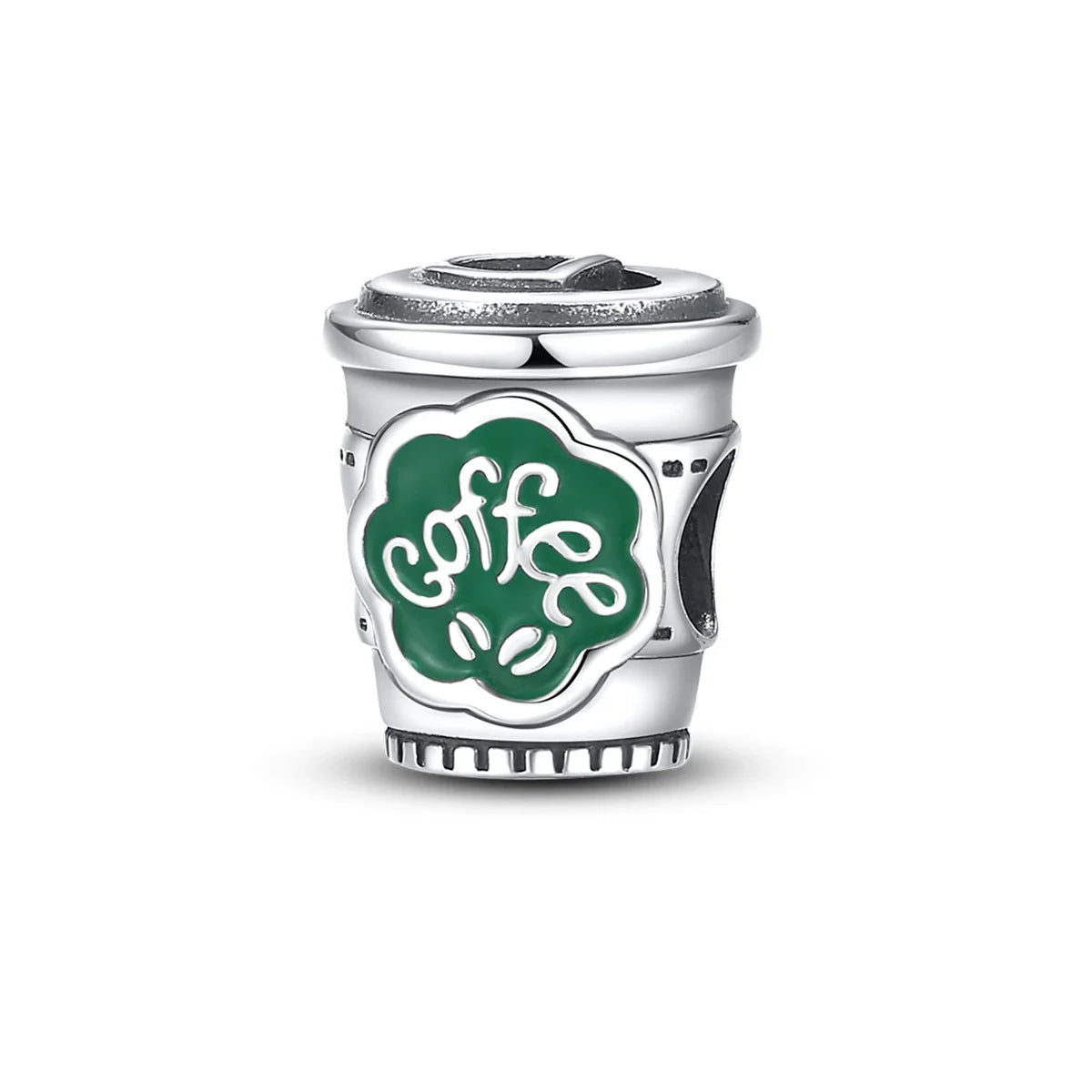 Coffee Cup Charms 925 Silver Beads For Woman Fit Original Bracelet Making Fashion Jewelry Lootquake LLC