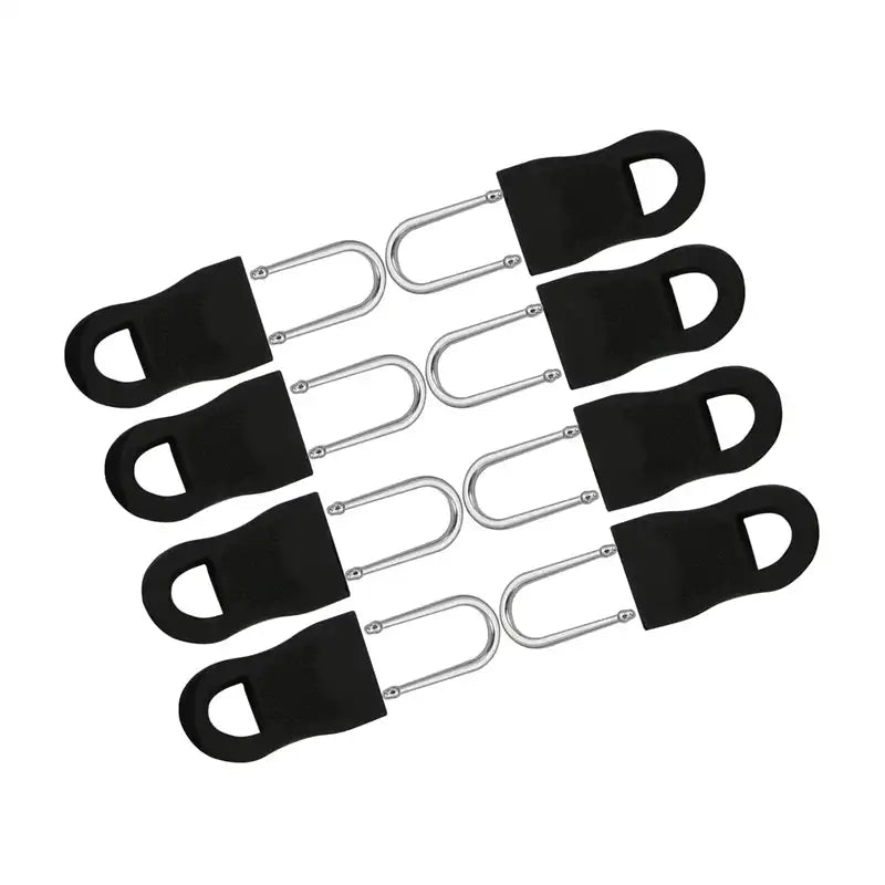 Zipper Slider Replacement Zipper Puller Tag Fixer Repair Kit Zipper for Sewing Clothes Travel Bag Suitcase Clothes Tent Backpack