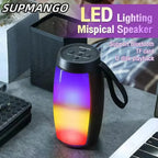 S12 Wireless Bluetooth Speakers Powerful Portable Sound Box Subwoofer Car Audio Bass MP3 Player Sound System LED Lights Lootquake LLC