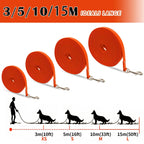 Waterproof Dog Leash Long Pvc Pet Leashes Easy To Clean Rope for Small Medium Large Big Dogs Walking Traning Lead 3m 5m10m 15m Lootquake LLC