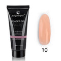 Poly Nail Gel 30g Nude Nature Builder for Nail Extension All Season Gel Color for 3D Molding Gel Nail Strengtheners Long Lasting