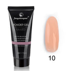 Poly Nail Gel 30g Nude Nature Builder for Nail Extension All Season Gel Color for 3D Molding Gel Nail Strengtheners Long Lasting