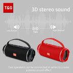 Bluetooth Speaker TG116c TWS Wireless Powerful Box Portable Outdoor Speakers Waterproof Subwoofer 3D Stereo Sound HandsFree Call Lootquake LLC