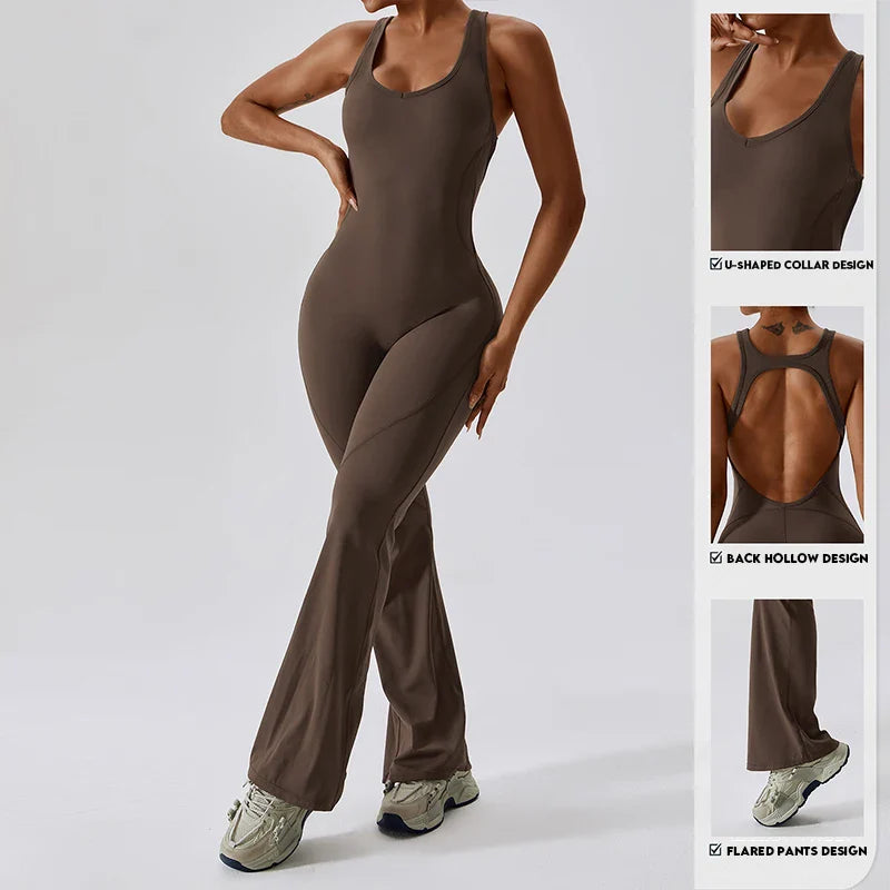 Women Training Workout Bodysuit THRIXINE