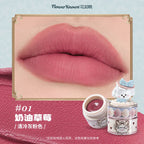 Flower Knows Strawberry Rococo Series Cloud Lip Cream Lip Gloss Long Lasting Velvet Lip Tint Lipstick for Women Cosmetic Lootquake LLC