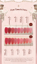 Flower Knows Strawberry Rococo Series Cloud Lip Cream Lip Gloss Long Lasting Velvet Lip Tint Lipstick for Women Cosmetic Lootquake LLC