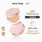 Mistine Foundtion Air Cushion with Natural Dewy Finish Makeup Moisturize Nourish Powdered Cream for Combination Skin 13g 1pc Lootquake LLC