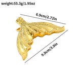 1Pcs Creative Fish Tail Metal Bookmarks, Rare Book Page Holders for Book Lovers, Office Supplies for Bookworm Readers Lootquake LLC