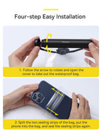 Waterproof Cell Phone Pouch Case Universal Dry Bag for iPhone IPX8 Waterproof Phone Bag Case For iPhone 13 12 Universal Swimming Underwater Diving Phone Pouch Bag Case Stevvex