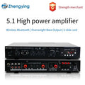 Bluetooth 5.1 Sound Speaker Amplifier Stereo Audio Amplifier Audio Stereo System Components Ultra-heavy Bass High Power Lootquake LLC