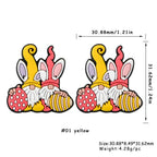Kovict 5/10Pcs New Focal Silicone Beads Easter Series Bead For Jewelry Making DIY  KeyChain Bracelet Necklace Pen Accessories Lootquake LLC