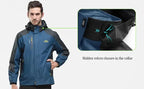 Men Autumn Jacket Camping Hiking Trekking Windbreaker Waterproof With Hood Spring Outdoor Sports Travel Climbing Coats