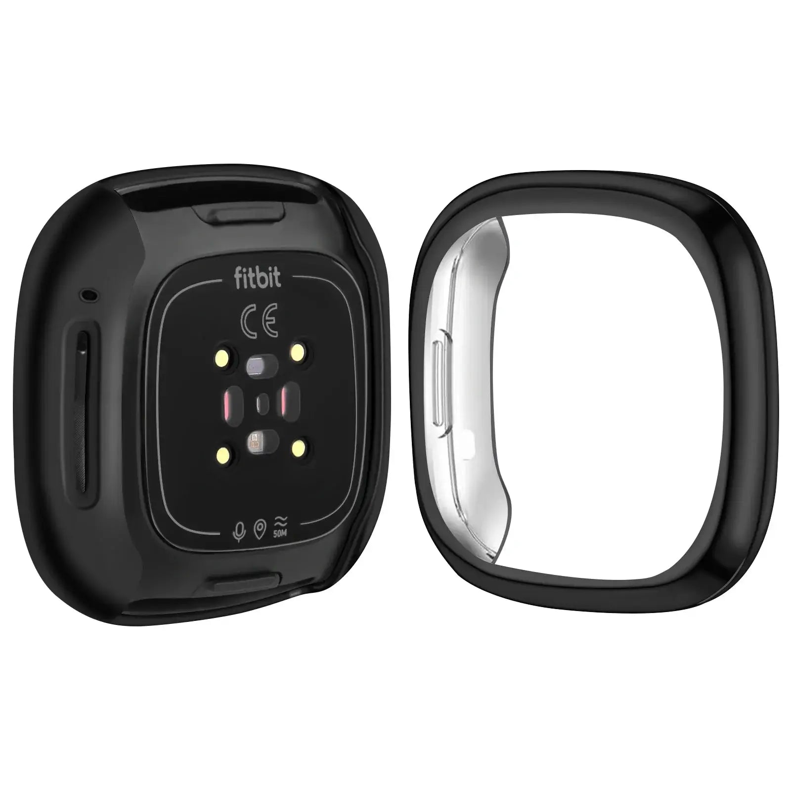 Fitbit Versa & Sense Case and Screen Protector - SJB-DIAMOND ELITES