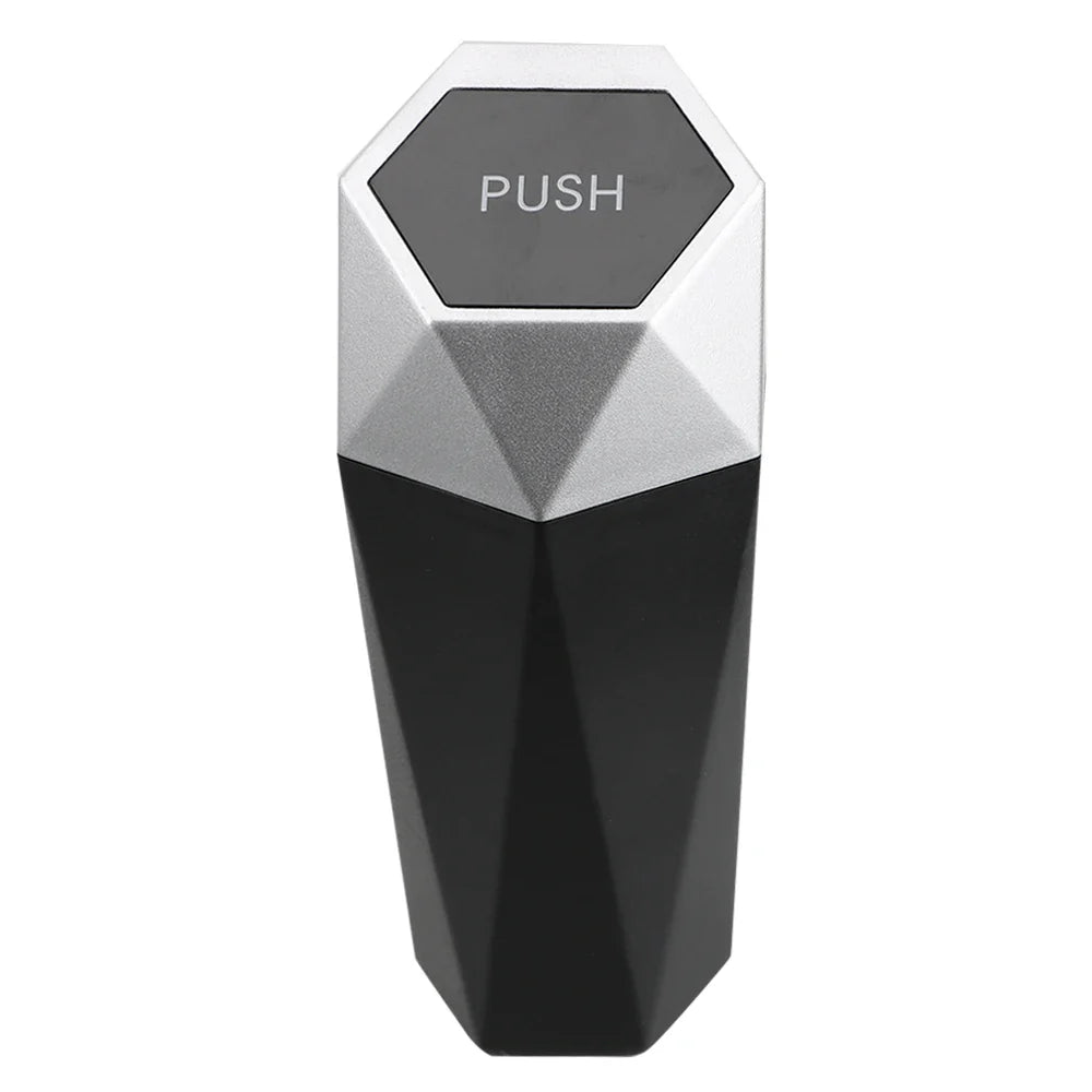 Portable Car Dustbin with Lid Car Trash Can for Automotive Car Home Bedroom Office Leak-proof Auto Trash Bin Mini Garbage Bin Lootquake LLC