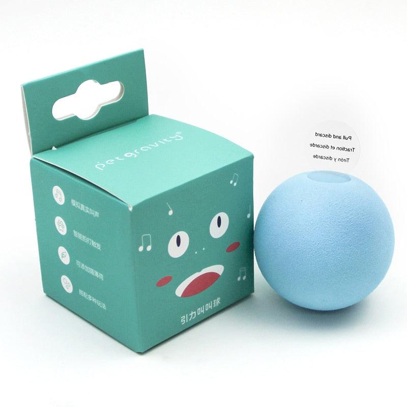 3 Colors Cat Toys New Gravity Ball Smart Touch Sounding Toys Interactive Pet Toys Toys Pet Training Ball Toy Supplies Interactive Cat Toy Ball of Sounds for Cats Stevvex