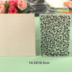 DUOFEN Crafts plastic embossing folder collection 2 paper embossing flower mold Christmas Birthday Easter day wedding Lootquake LLC