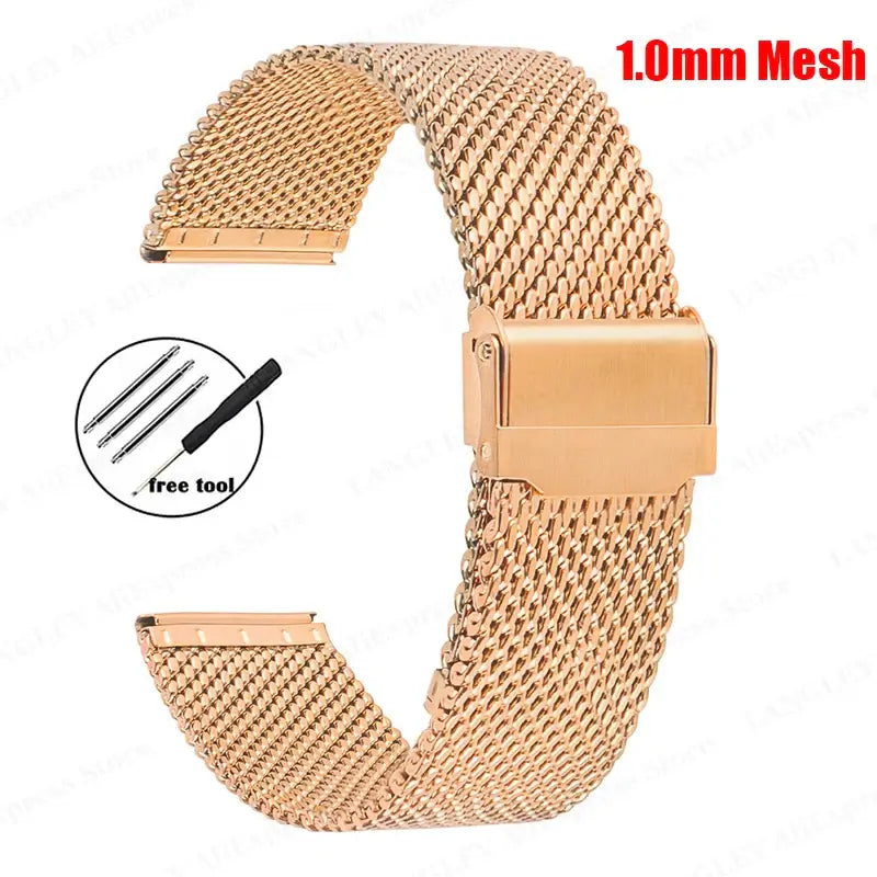 Suunto Milanese Mesh Band - Chic Metallic Design - SJB-DIAMOND ELITES