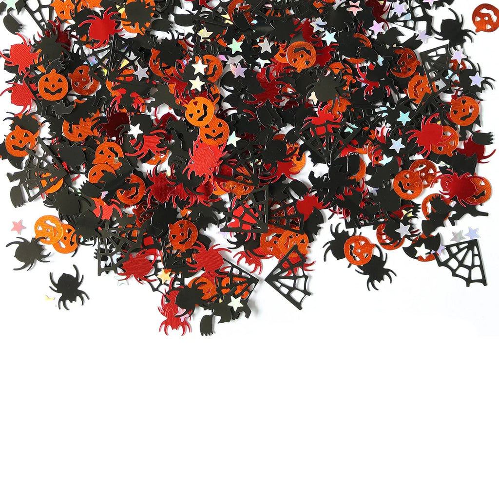 Spooky Day Decorations Table Decorations Paper Confetti Glitter Decorations Decorations Halloween Confetti Ghosts Pumpkin Spider