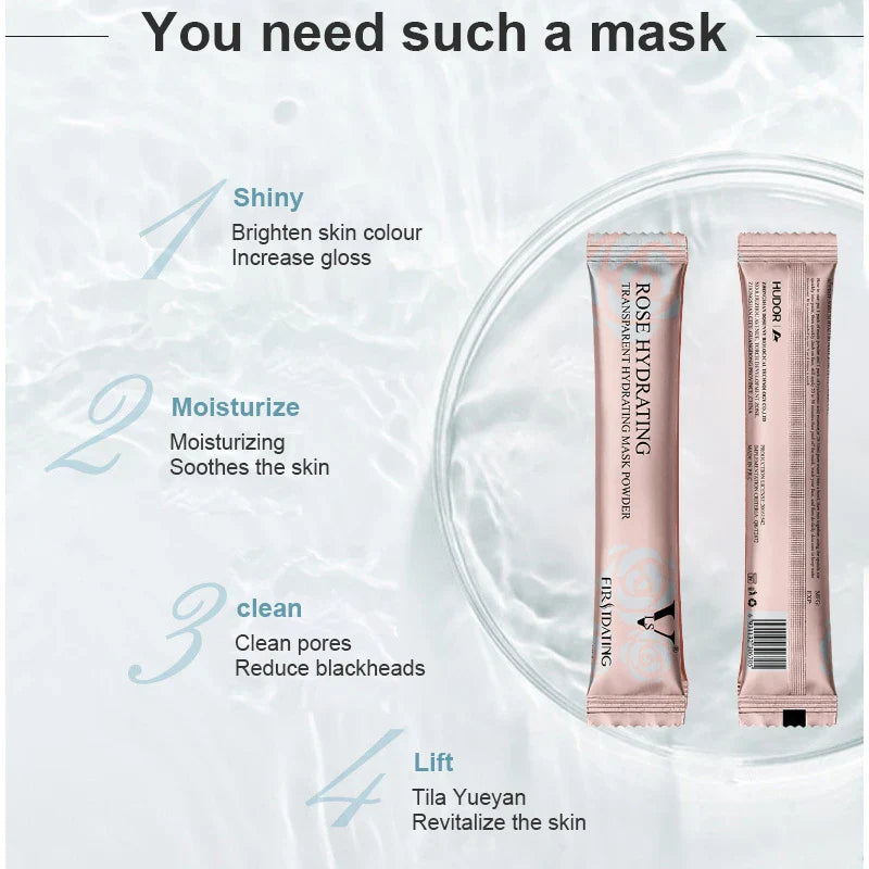 Moisturizing Salon SPA Soft Hydro Jelly Mask Powder Face Skin Care Whitening Rose Collagen Peel Off DIY Rubber Facial Jellymask Lootquake LLC