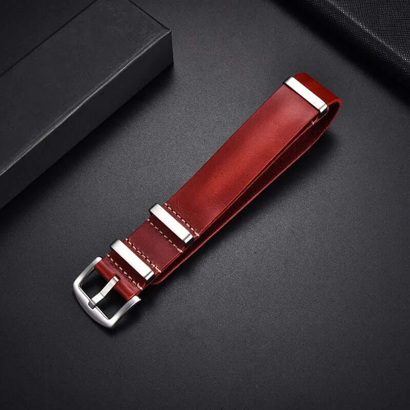 Ticwatch Leather Band - Premium Textured Design - SJB-DIAMOND ELITES
