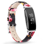 Fitbit Inspire 2, 1, HR Leather Strap - Premium Comfortable Band